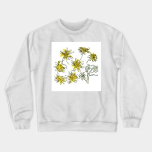 Scruffy Yellow Crewneck Sweatshirt